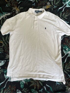 Polo Ralph Lauren White Polo Shirt Men’s XXL